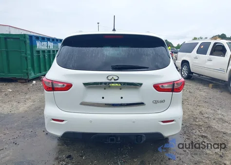 2014 Infiniti Qx60 z USA, uszkodzony, nr VIN 5N1AL0MM4EC505646